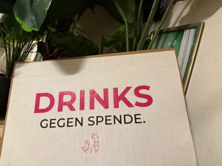 Drinks gegen spende